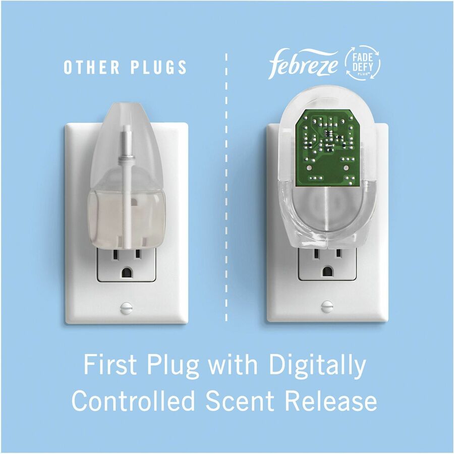 Image of Febreze 68232 Plug Scented Oil Warmer, Oil, 50 Day, 1 Each