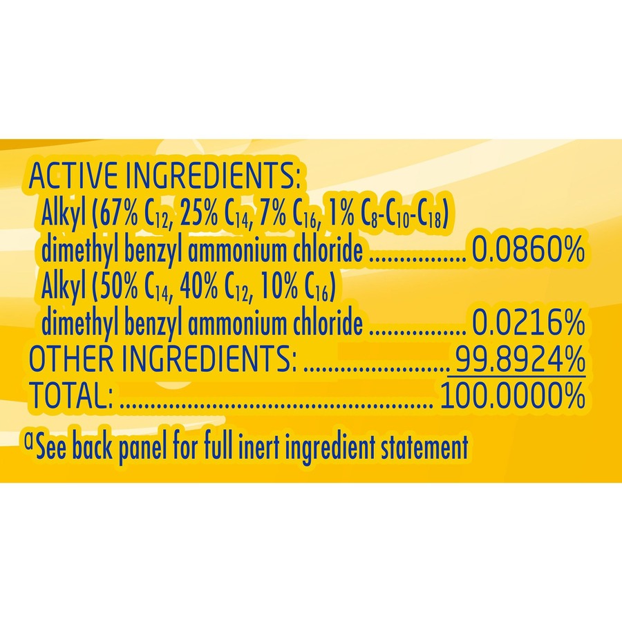 Image of Professional Lysol 00351 Advanced Deep Cleaner, 32 fl oz (1 quart), 32 oz (2 lb), Lemon Breeze Scent, Disinfectant, Clear Spray Bottle, 1 Each