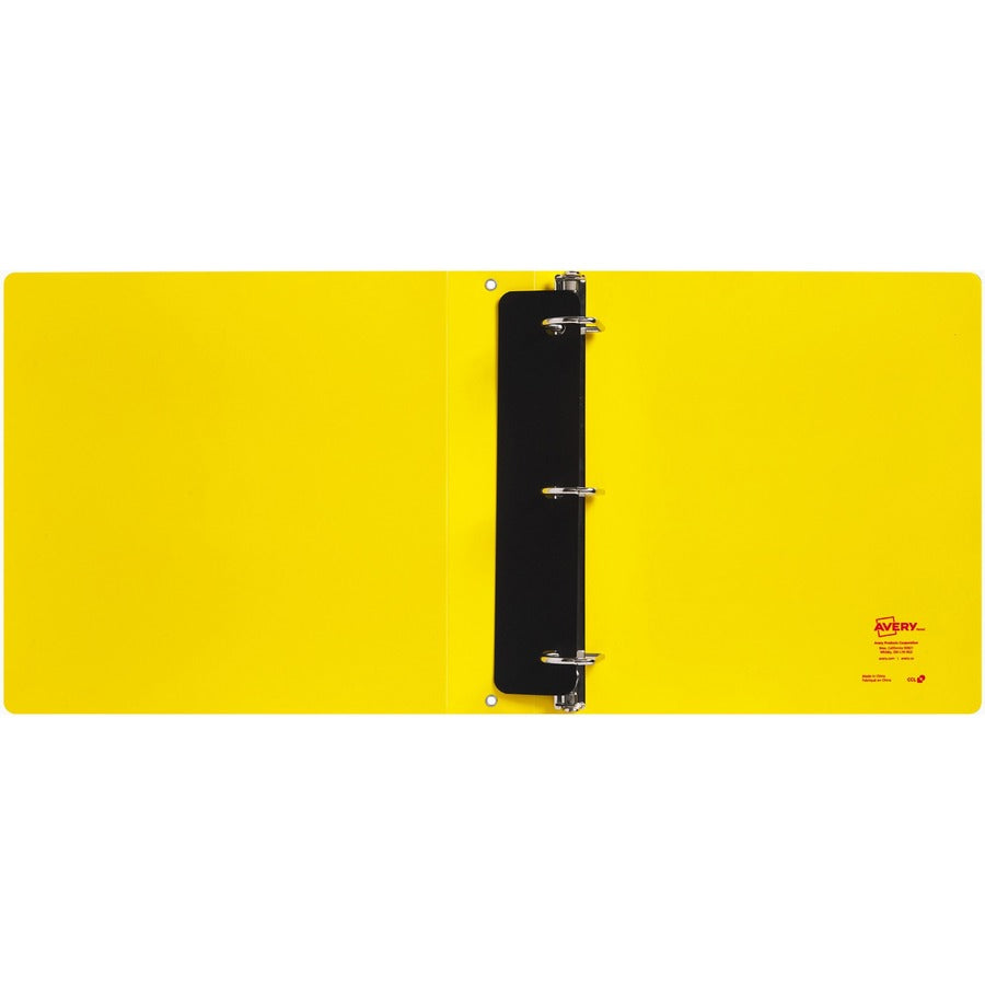 Image of Avery® SDS Binder,Poly,w/36"L Chain,1-1/2"/375-Sht Cap,Ltr,YW/RD