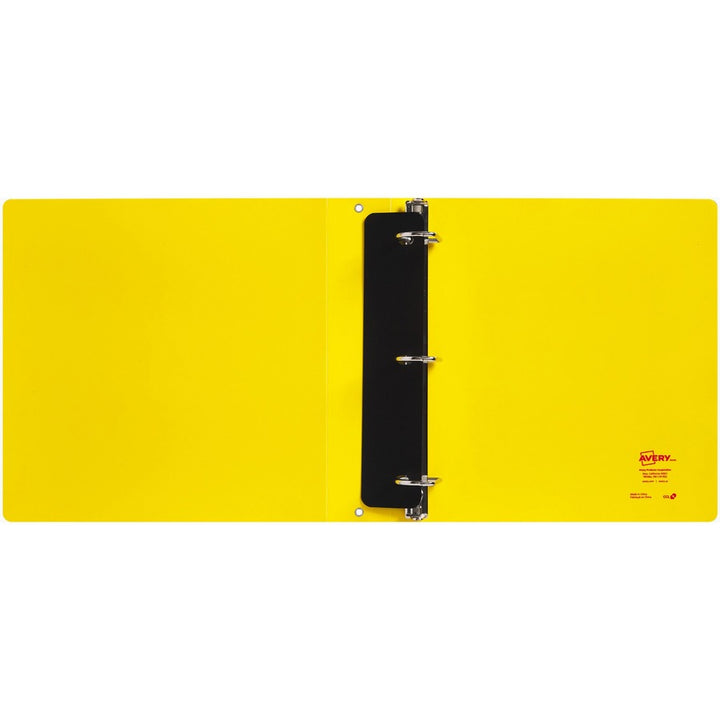 Image of Avery® SDS Binder,Poly,w/36"L Chain,1-1/2"/375-Sht Cap,Ltr,YW/RD