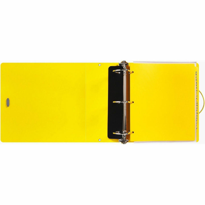 Image of Avery® UltraDuty Safety Data Sheet Binder Bundle, 3 Rings, 3" Capacity, 11 x 8.5, Yellow/Red