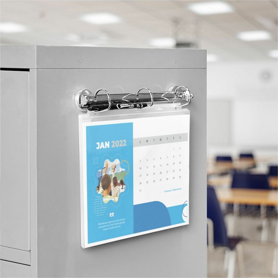 Image of Avery® Magnetic Hanging Binder Rings, 3 Rings, 1.5" Capacity, 11 x 8.5