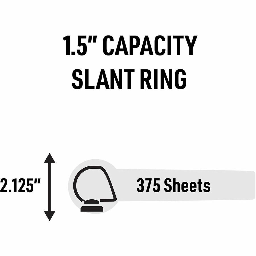 Image of Avery® Magnetic Hanging Binder Rings, 3 Rings, 1.5" Capacity, 11 x 8.5