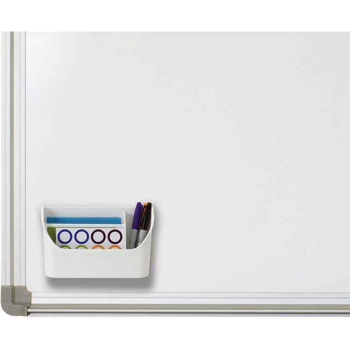 Image of Officemate Organizer, Magnetic, 8"Wx2-1/2"Dx4-3/4"H, White