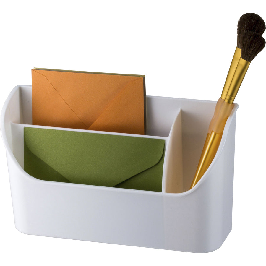 Image of Officemate Organizer, Magnetic, 8"Wx2-1/2"Dx4-3/4"H, White