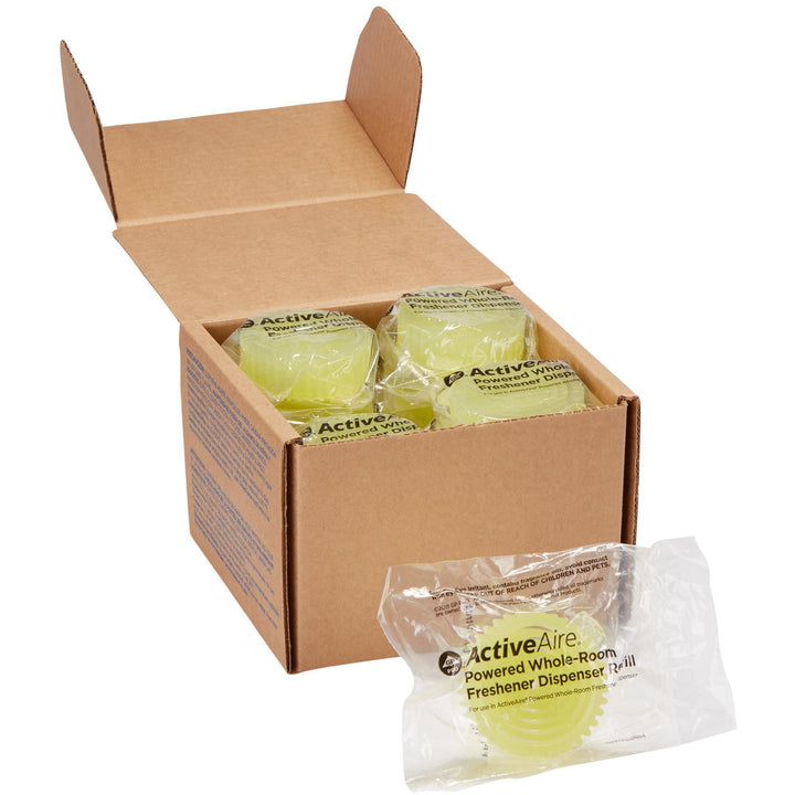 Image of Georgia-Pacific® Refill, f/Room Freshener Disp, Citrus, 12/CT, Yellow