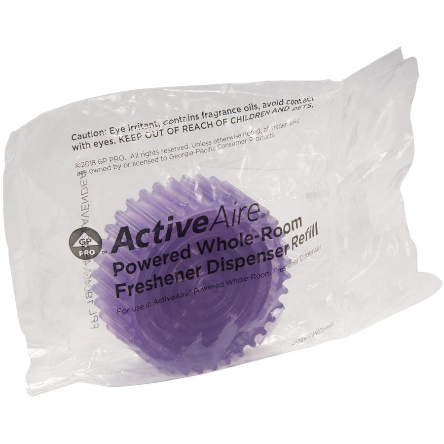 Image of Georgia-Pacific® Refill, f/Room Freshener Disp, Lavender, 12/CT, Purple