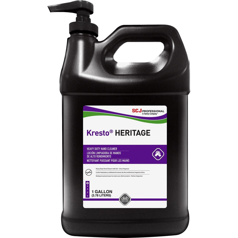 Image of S.C. Johnson Hand Cleanser, Super Heavy Duty, 1 Gallon, Clear