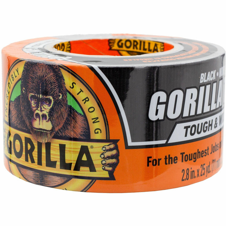Image of Gorilla® Gorilla Tape, 3" Core, 2.88" x 25 yds, Black