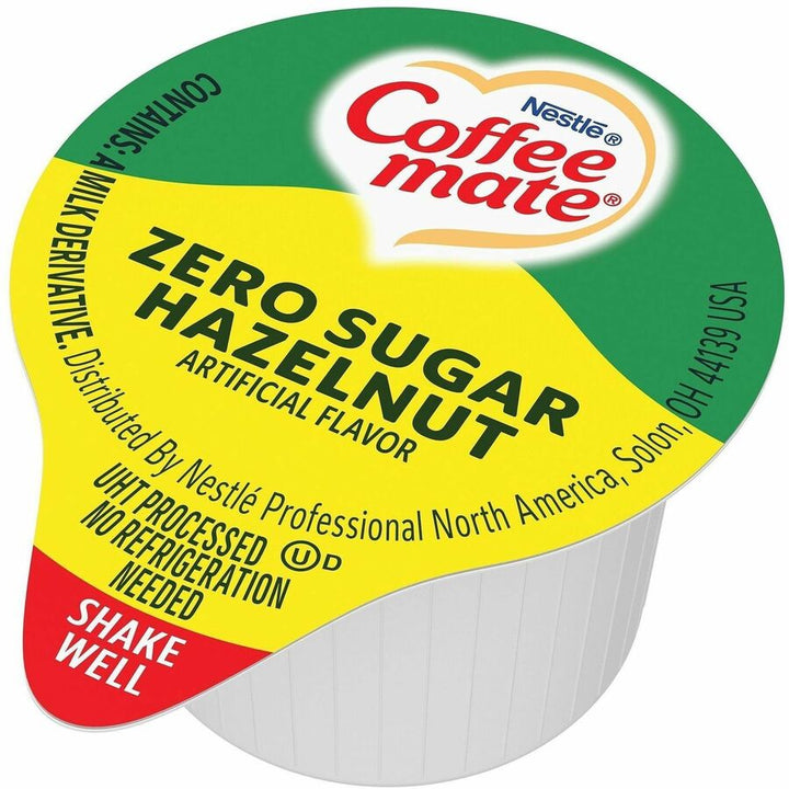 Image of Nestle® Coffee Creamer,Sugar-Free,Hazelnut,0.375 oz,50/BX,White