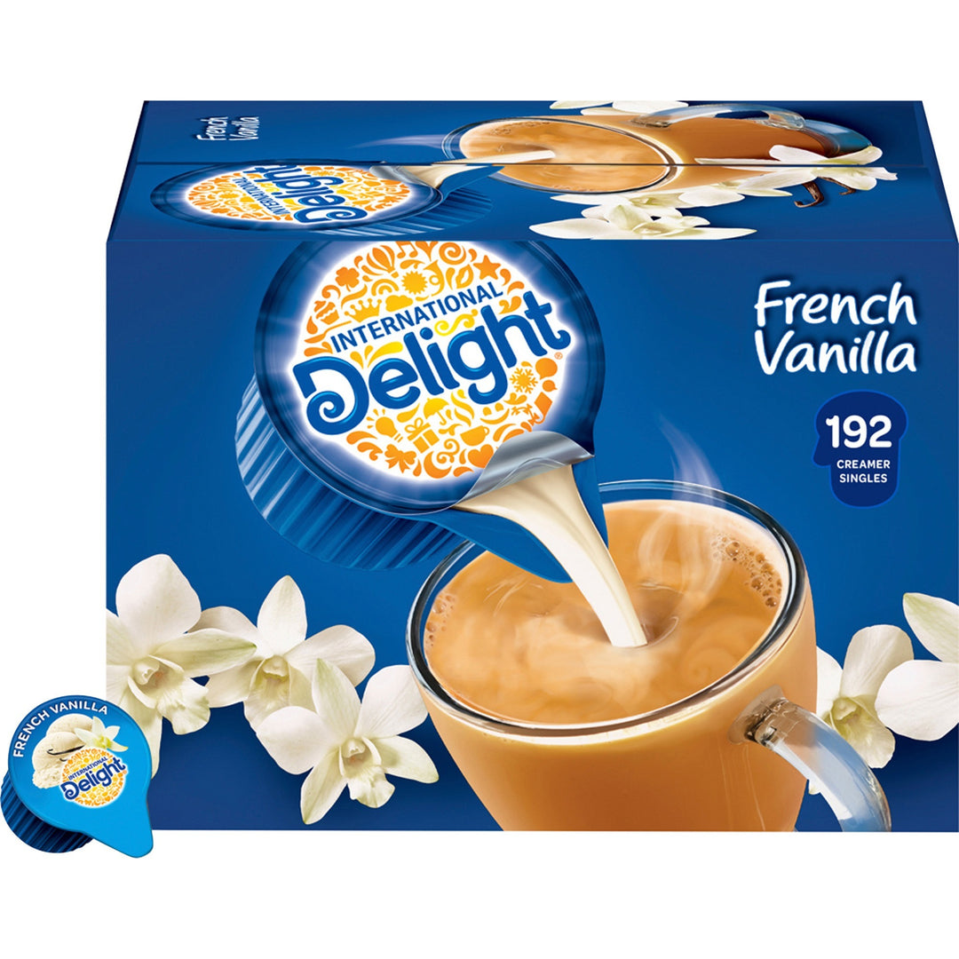 Image of International Delight® Liquid Creamer, French Vanilla, 0.5 fl. oz., 192/CT, Multi