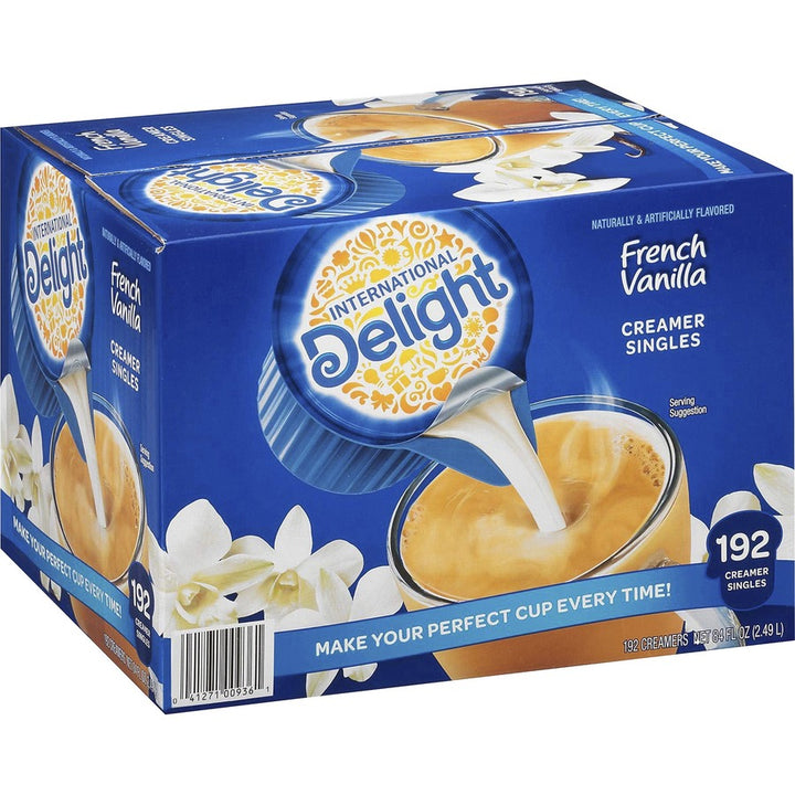 Image of International Delight® Liquid Creamer, French Vanilla, 0.5 fl. oz., 192/CT, Multi