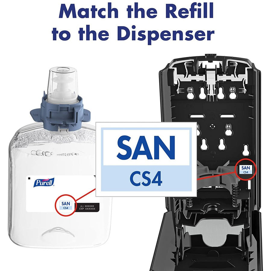 Image of GOJO® Hand Sanitizer,Gel,f/CS4 Manual,VF Plus,1200ml,4/CT,CL