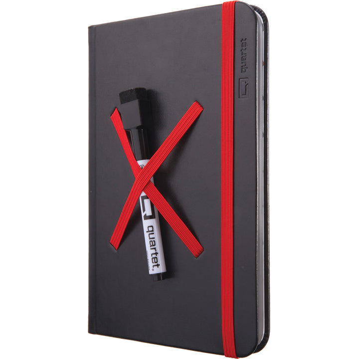 Image of Quartet® Dry-Erase Pad, Glass, Portable, 5"Wx8"H, Black