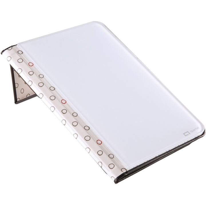 Image of Quartet® Dry-Erase Pad, Glass, Portable, 5"Wx8"H, Black