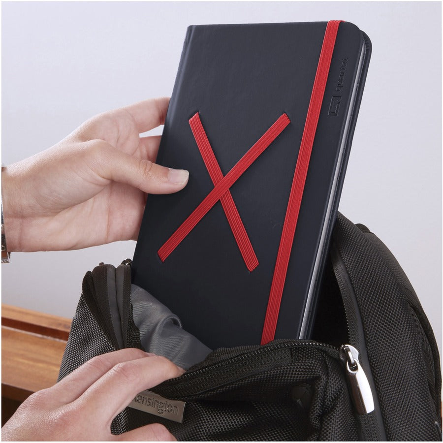 Image of Quartet® Dry-Erase Pad, Glass, Portable, 5"Wx8"H, Black
