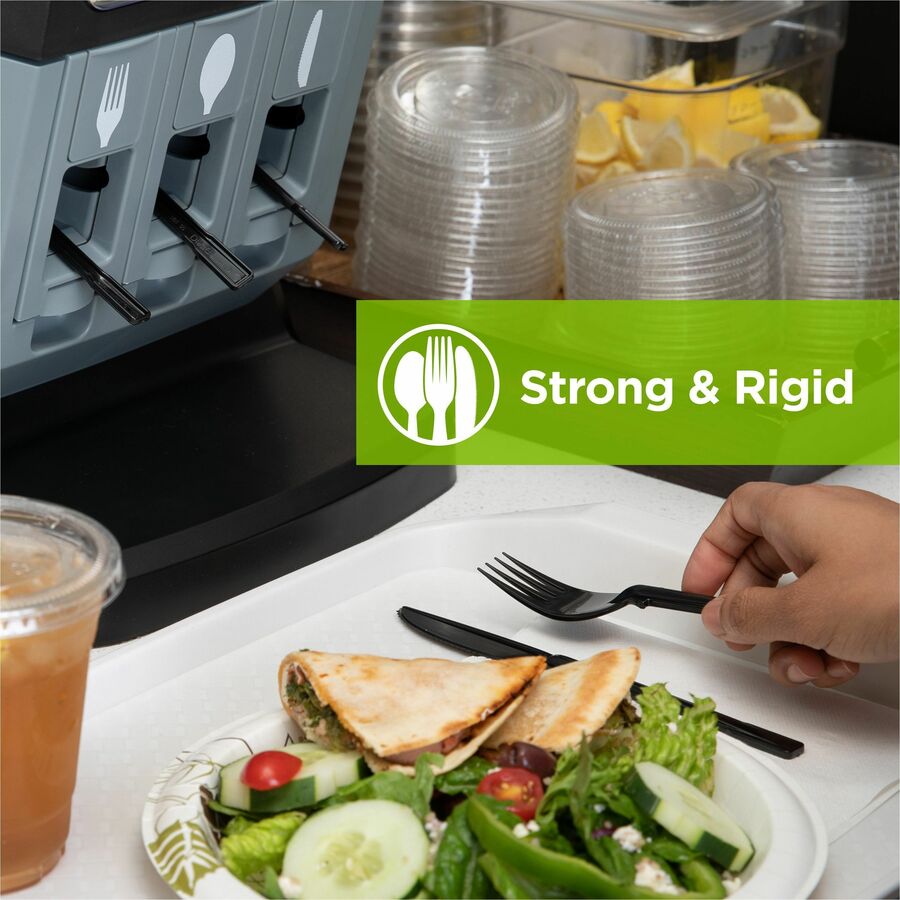 Image of Dixie® Knife Refill, f/SmartStock Dispenser, Series T, 960/CT, BK