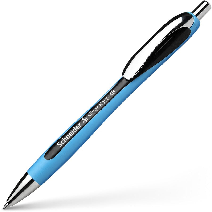 Image of Rediform® Pen, Ballpoint, Rave, 1.4mm Point, 5/PK, Black