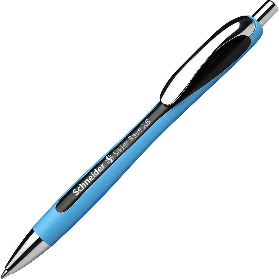 Image of Rediform® Pen, Ballpoint, Rave, 1.4mm Point, 5/PK, Black
