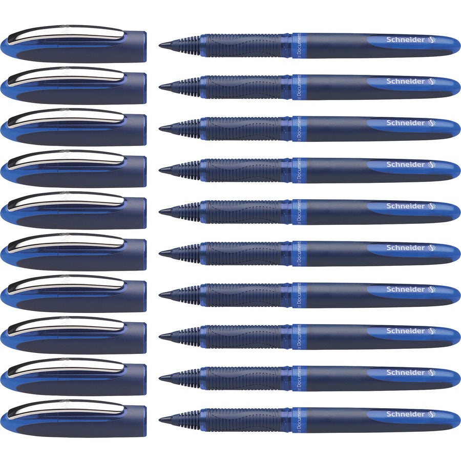 Image of Rediform® Pen, Rollerball, One Business, 0.6mm Point, 10/PK, Blue