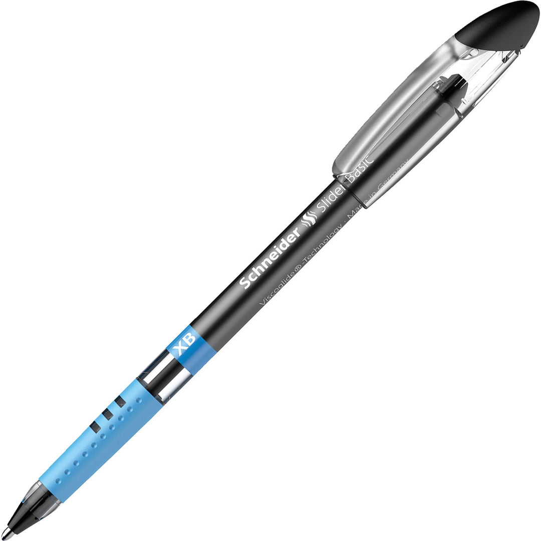 Image of Schneider® Slider Basic Ballpoint Pen, Stick, Extra-Bold 1.4 mm, Assorted Ink and Barrel Colors, 8/Pack