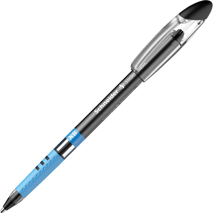 Image of Schneider® Slider Basic Ballpoint Pen, Stick, Extra-Bold 1.4 mm, Assorted Ink and Barrel Colors, 8/Pack