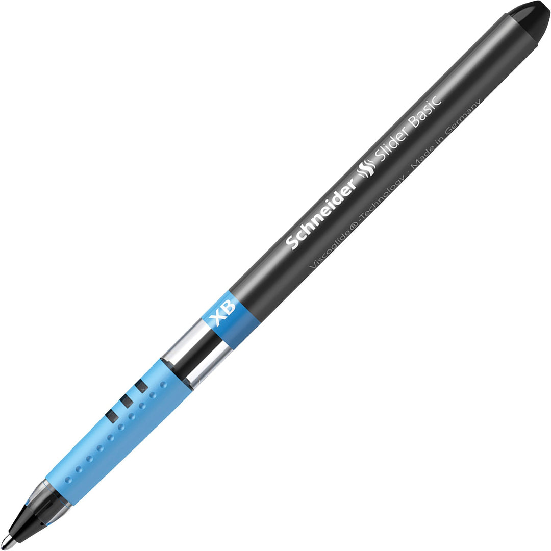 Image of Schneider® Slider Basic Ballpoint Pen, Stick, Extra-Bold 1.4 mm, Assorted Ink and Barrel Colors, 8/Pack