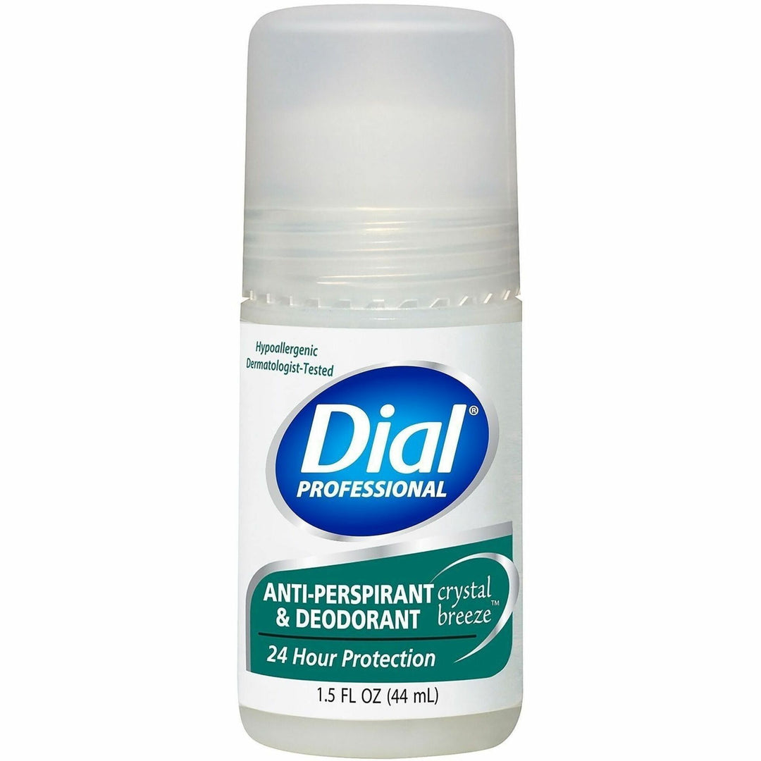Image of Dial Professional 07686 Scented Antiperspirant/Deodorant RollOn, Clear, White, 1 Each