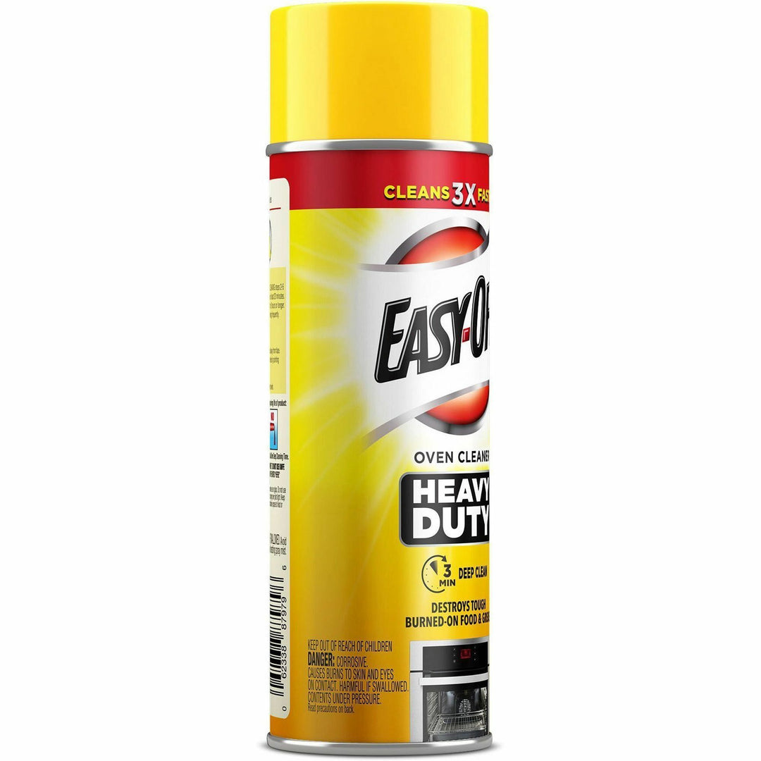 Image of Easy-Off 87979 Heavy Duty Oven Cleaner, Ready-To-Use, 14.5 fl oz (0.5 quart), Floral, Fresh Scent, Heavy Duty, Bleach-free, White, 12 / Carton