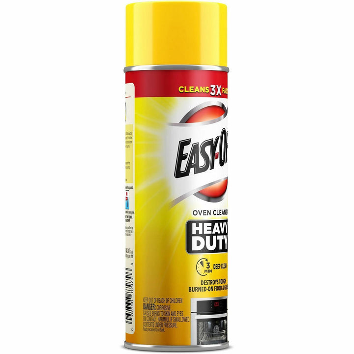Image of Easy-Off 87979 Heavy Duty Oven Cleaner, Ready-To-Use, 14.5 fl oz (0.5 quart), Floral, Fresh Scent, Heavy Duty, Bleach-free, White, 12 / Carton