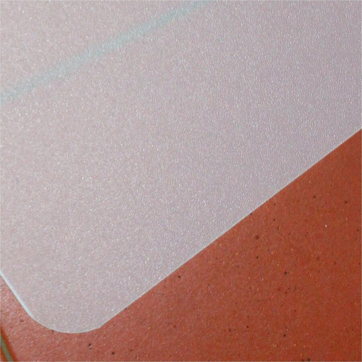 Image of Floortex® Cleartex Polypropylene Anti-Slip Foldable Chair Mat for Hard Floors, 45" w x 53" l, Translucent