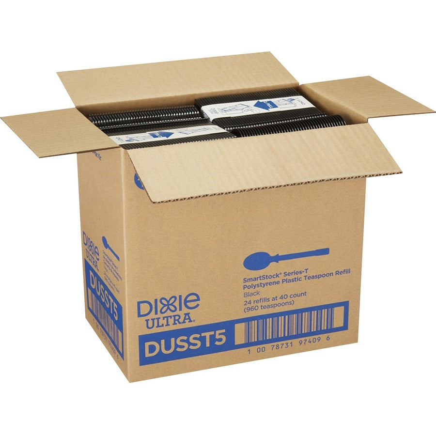 Image of Dixie® Teaspoon Refill,f/SmartStock Dispenser,Series T,960/CT,BK