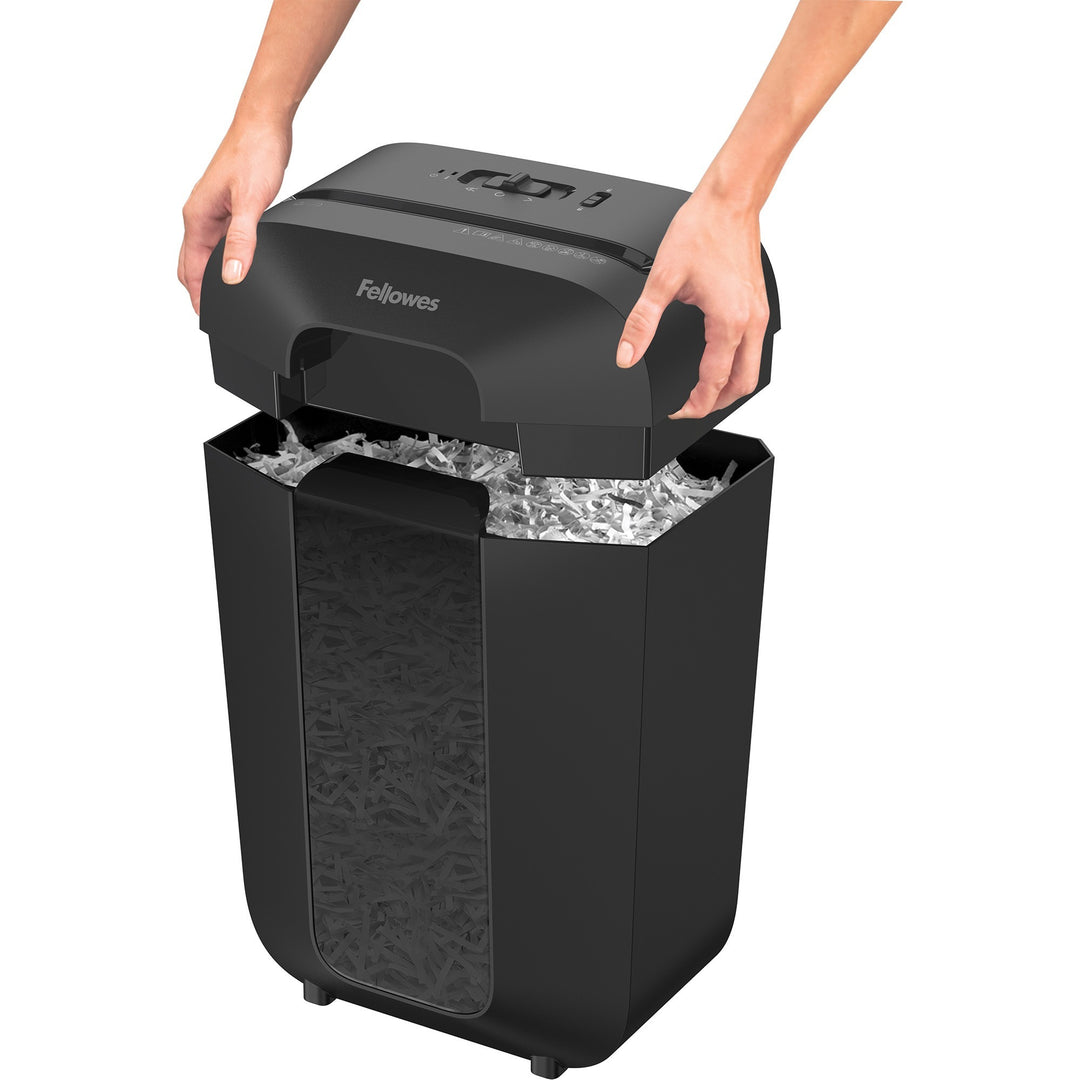 Image of Fellowes® Powershred LX70 Cross-Cut Shredder, 11 Manual Sheet Capacity