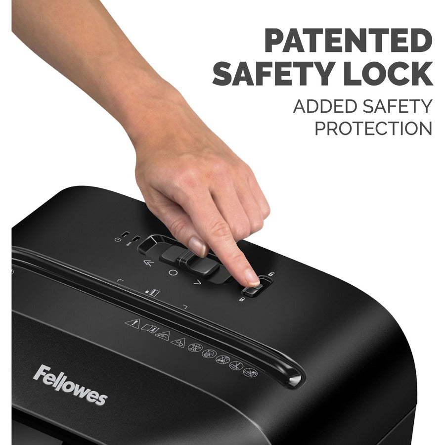 Image of Fellowes® Powershred LX70 Cross-Cut Shredder, 11 Manual Sheet Capacity