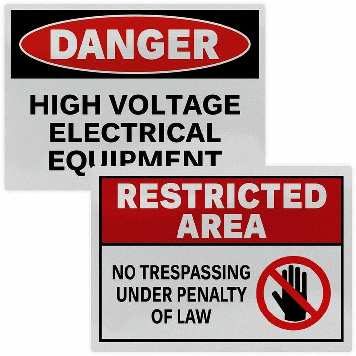Image of Avery® 61583 Reflective Sign Labels