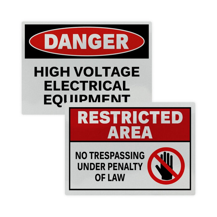 Image of Avery® 61583 Reflective Sign Labels