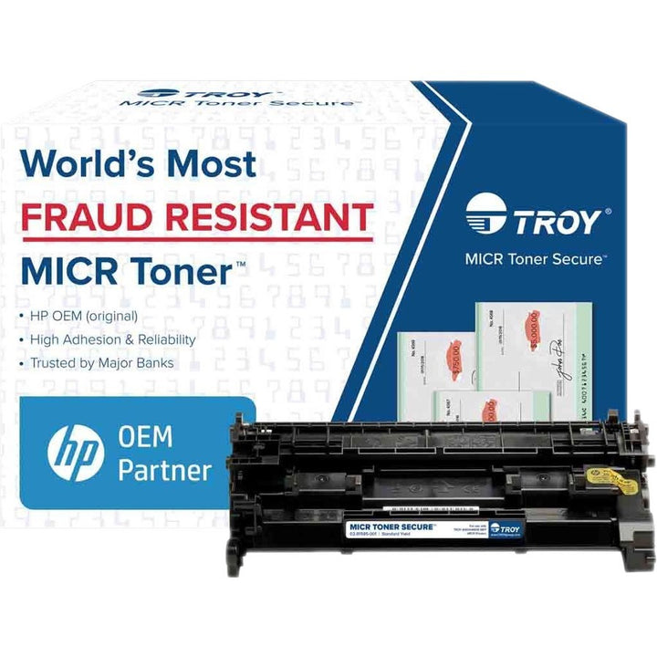 Image of TROY® 02cf258a001 258a Micr Toner Secure, Alternative For HP Cf258a, Black