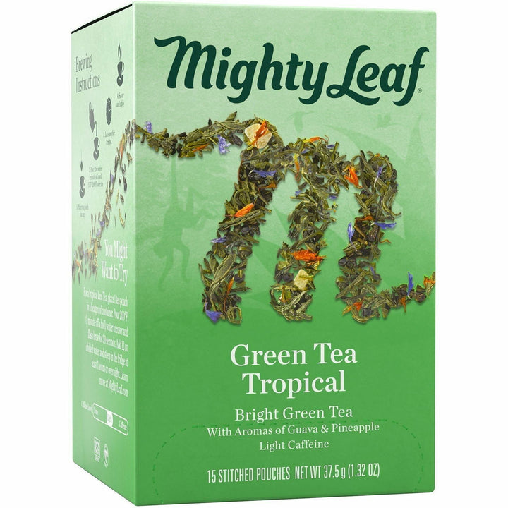 Image of Mighty Leaf 510138 Coffee/Tea Refreshing Teas, 1.3 oz, Kosher, 1 Each