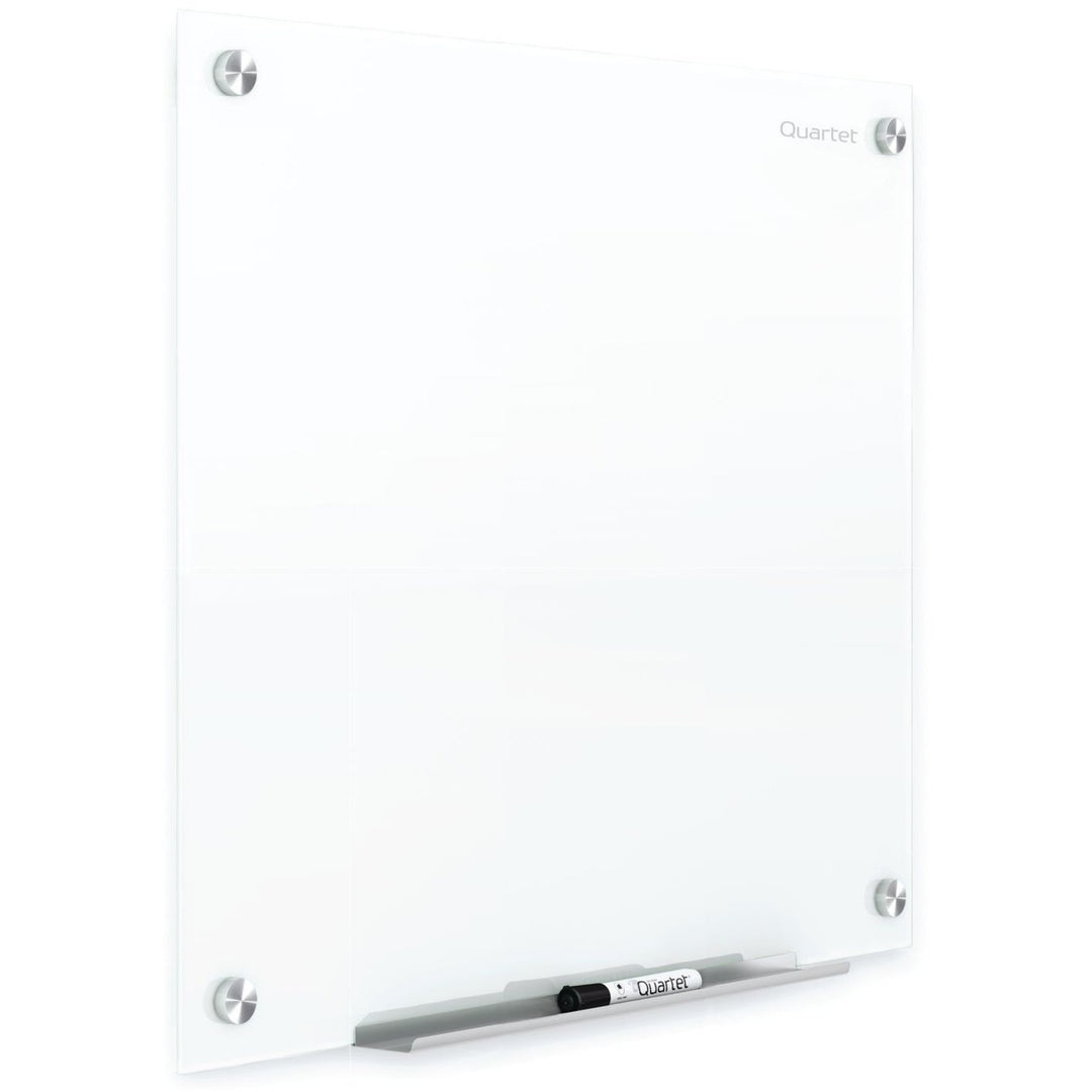 Image of Quartet® Brilliance Glass Dry-Erase Boards, 48" x 48", White Surface