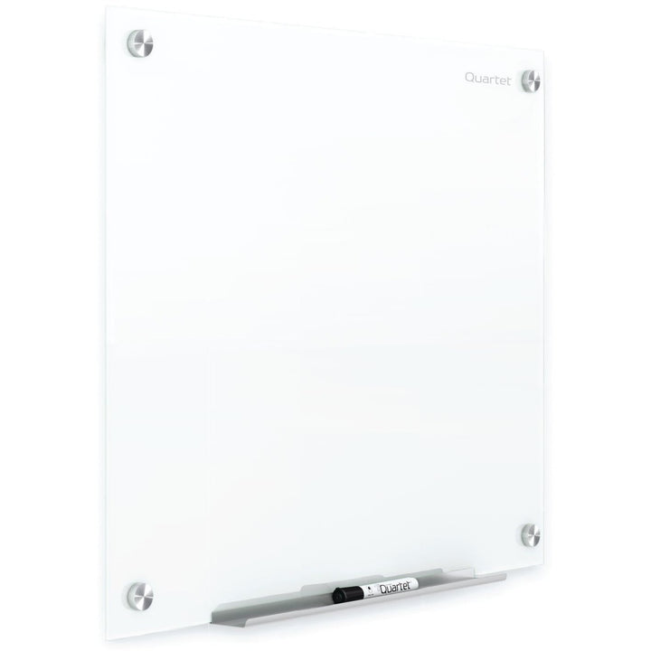 Image of Quartet® Brilliance Glass Dry-Erase Boards, 48" x 48", White Surface
