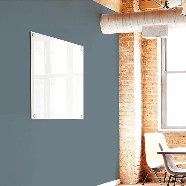 Image of Quartet® Brilliance Glass Dry-Erase Boards, 48" x 48", White Surface