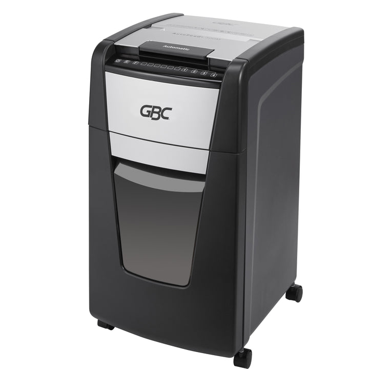 Image of GBC® Autofeed+ 300M Micro-Cut Office Shredder, 300 Auto/8 Manual Sheet Capacity