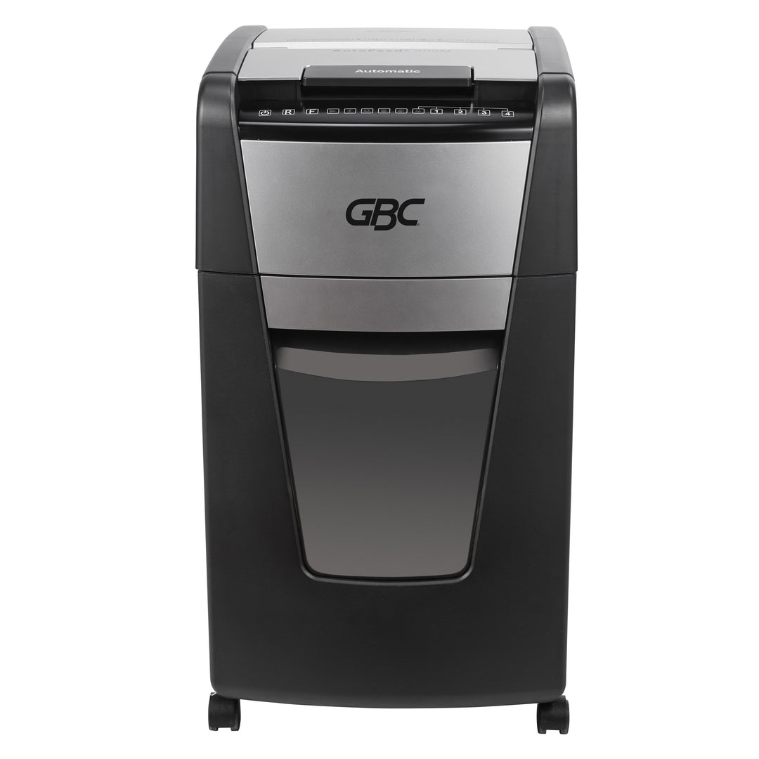 Image of GBC® Autofeed+ 300M Micro-Cut Office Shredder, 300 Auto/8 Manual Sheet Capacity