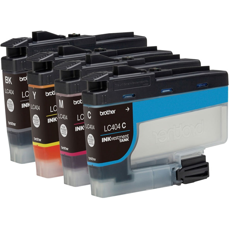 Image of Brother INKvestment LC4043PK LC404 Inkjet Cartridge, 750 Pages (Per Cartridge), 1 Each