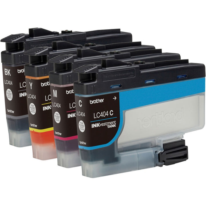 Image of Brother INKvestment LC4043PK LC404 Inkjet Cartridge, 750 Pages (Per Cartridge), 1 Each
