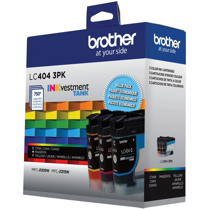 Image of Brother INKvestment LC4043PK LC404 Inkjet Cartridge, 750 Pages (Per Cartridge), 1 Each
