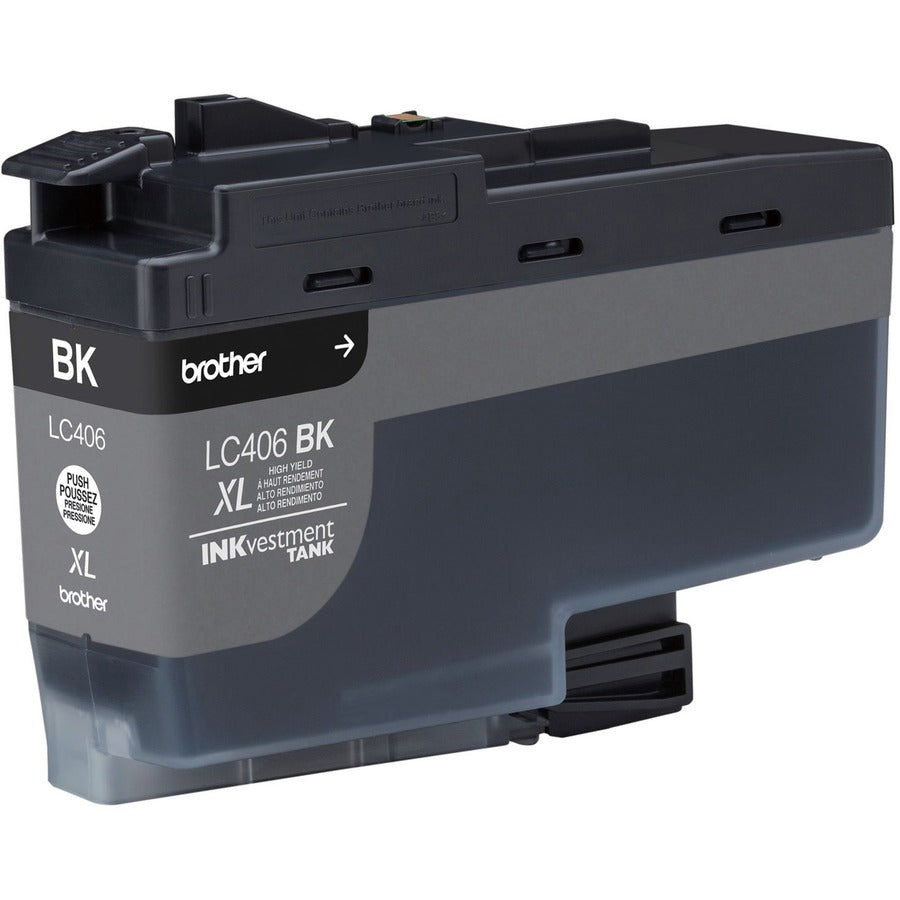 Image of Brother LC406XLBK INKvestment Tank Ink Cartridge, 6000 Pages, 1 Each