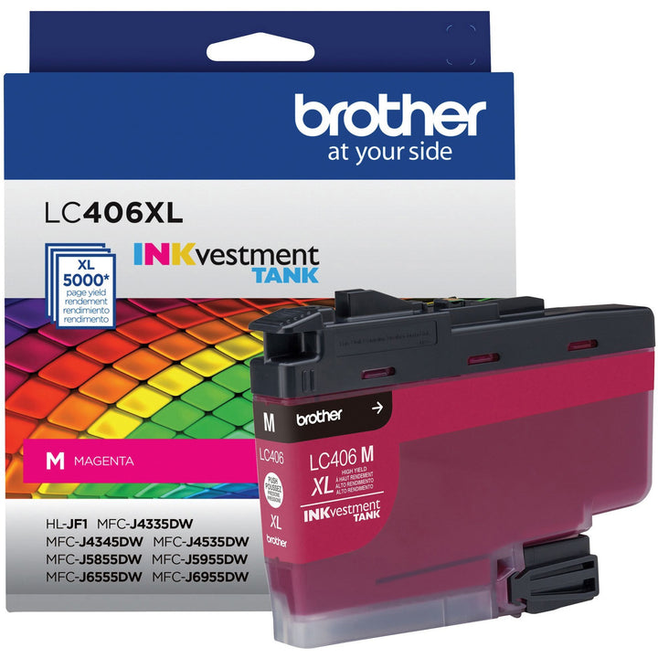Image of Brother LC406XLM INKvestment Tank Ink Cartridge, 5000 Pages, 1 Each