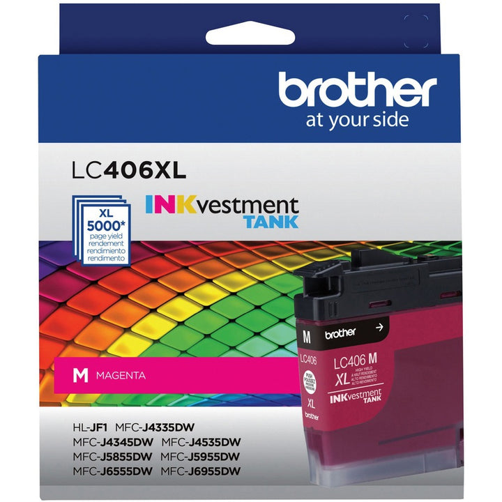 Image of Brother LC406XLM INKvestment Tank Ink Cartridge, 5000 Pages, 1 Each