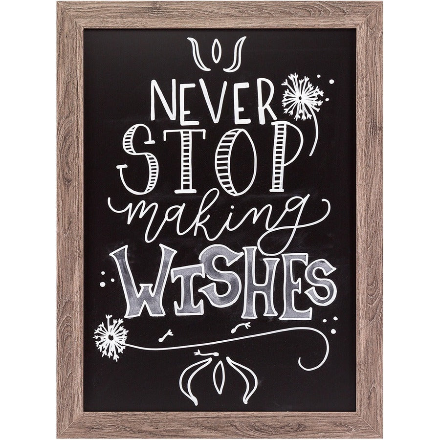 Image of U Brands Chalkboard, Magnetic, 24"Wx18"L, Chalkboard